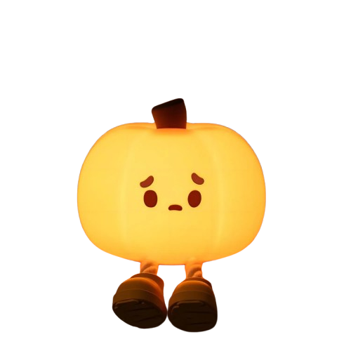 Pumpkin Night Lamp - Melancholy